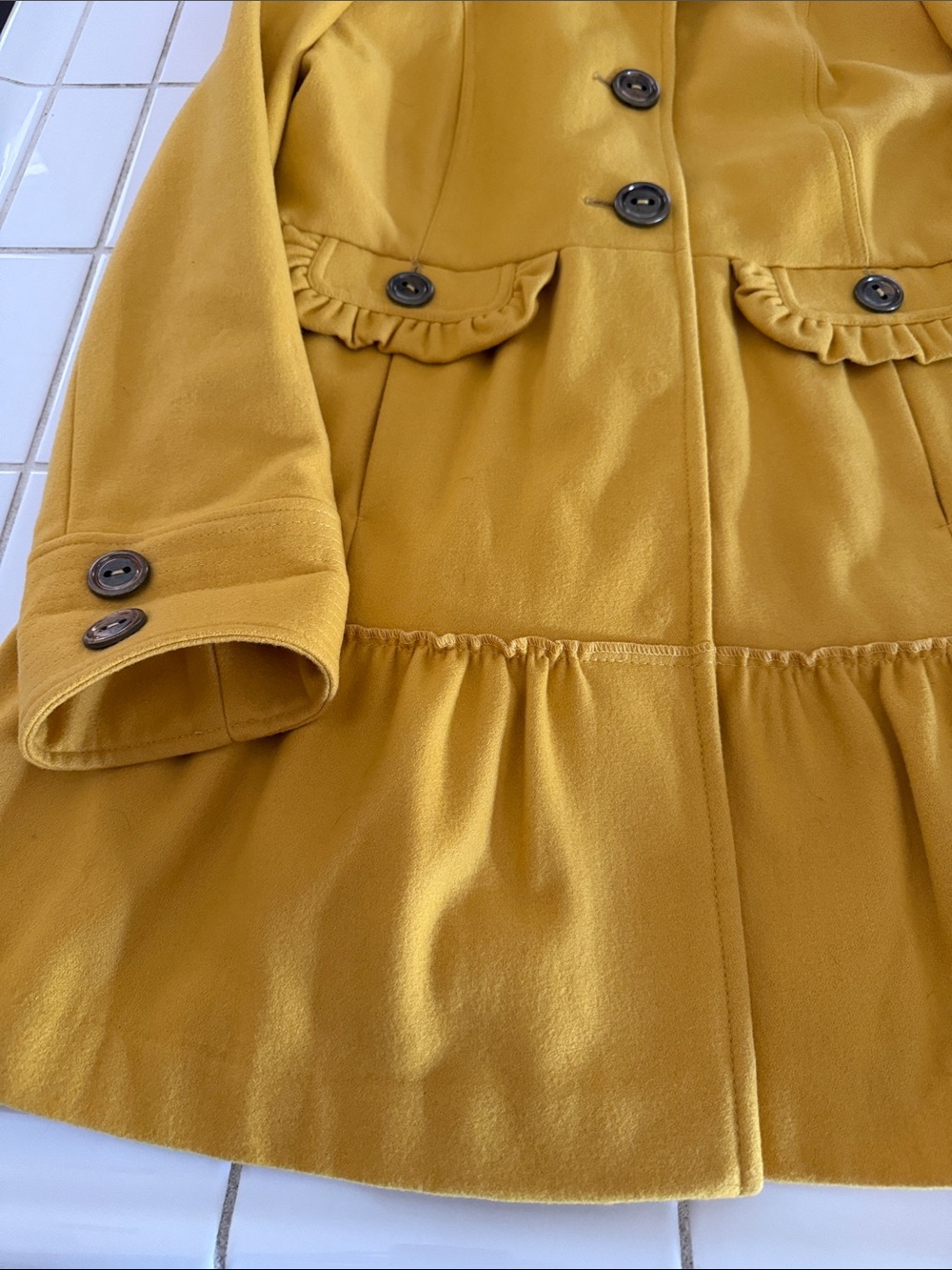 HYDRAULIC yellow peacoat XL - Picture 2 of 9